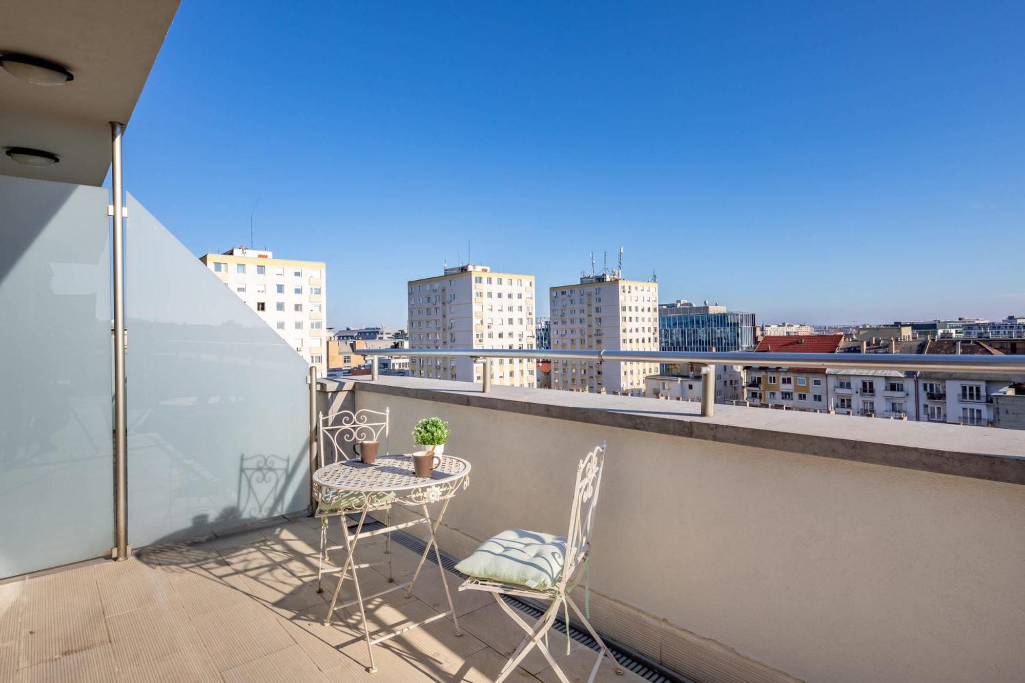 Penthouse - Modern Luxury - Sunny Apartamento Budapest